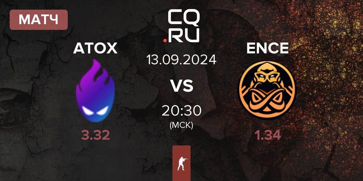 Матч ATOX vs ENCE | 13.09