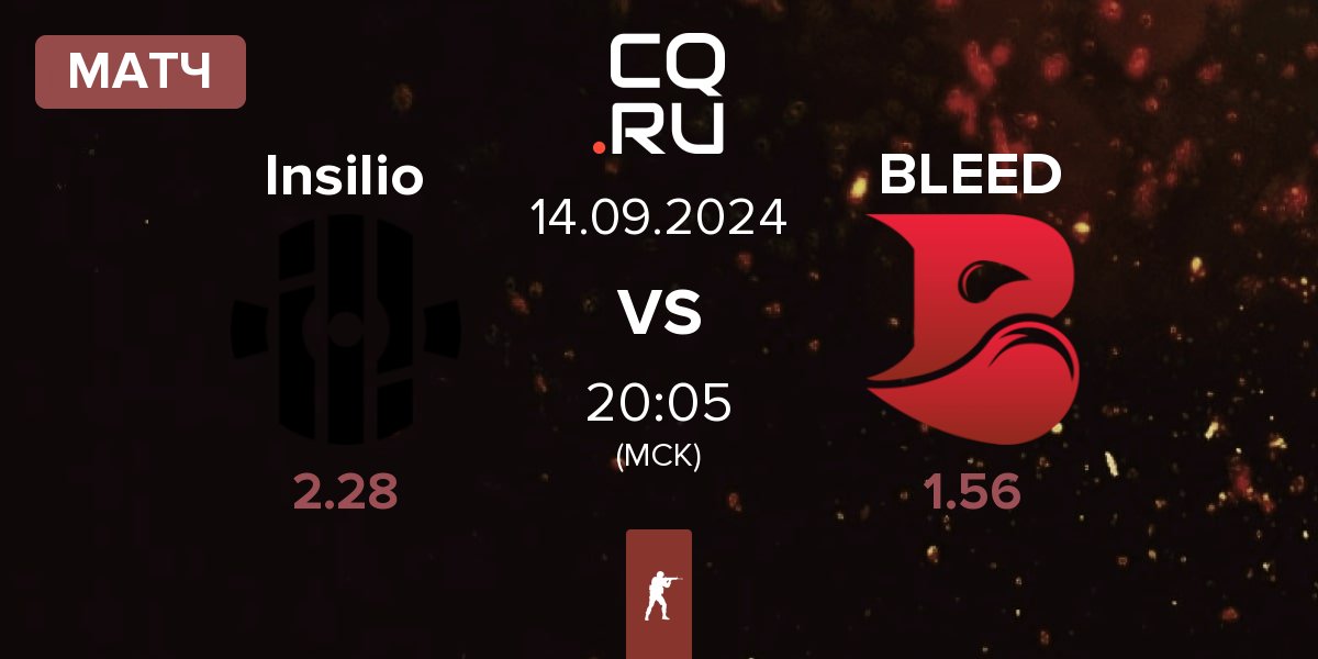 Матч Insilio vs BLEED Esports BLEED | 14.09