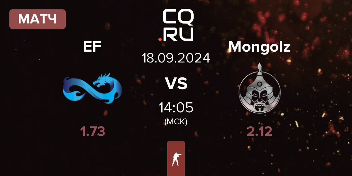 Матч Eternal Fire EF vs The Mongolz Mongolz | 18.09