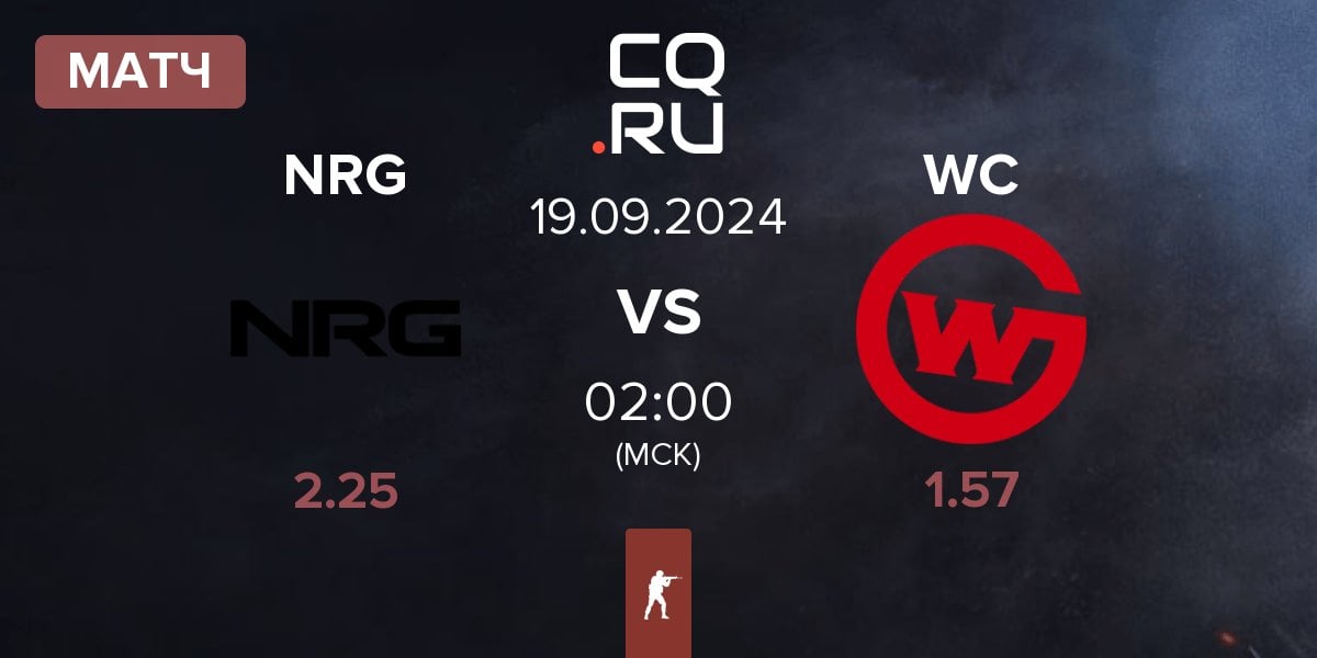 Матч NRG Esports NRG vs Wildcard Gaming WC | 19.09