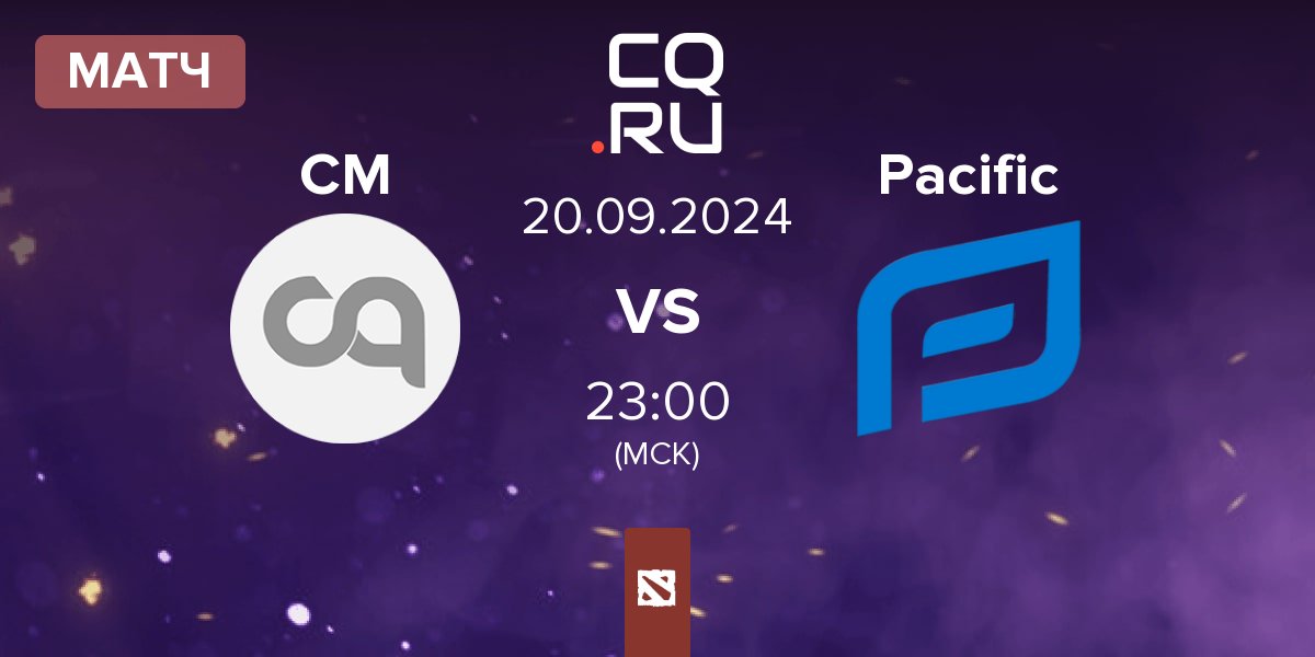 Матч ChatoMetraca Chato vs Pacific Esports Pacific | 20.09