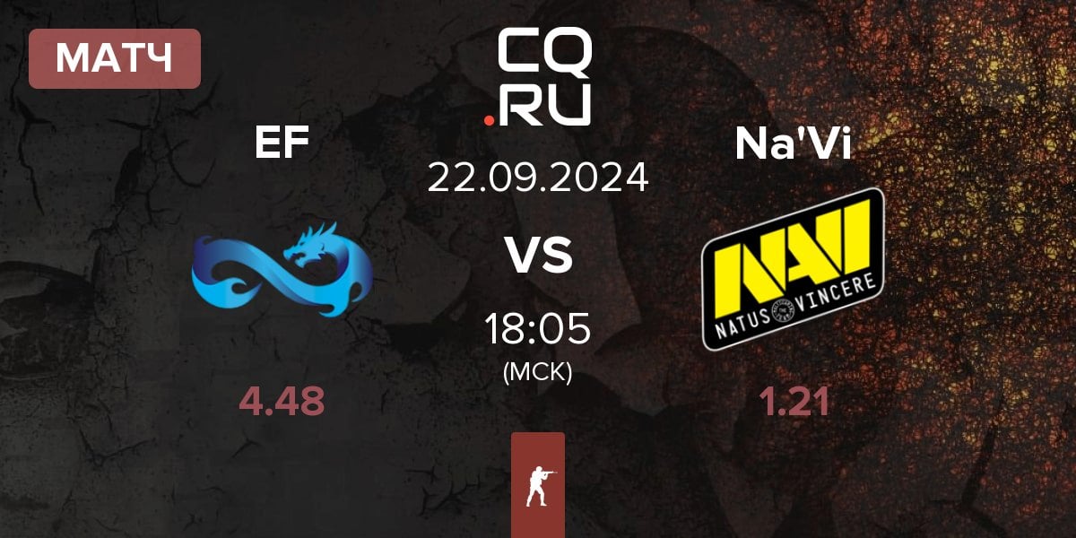 Матч Eternal Fire EF vs Natus Vincere Na'Vi | 22.09