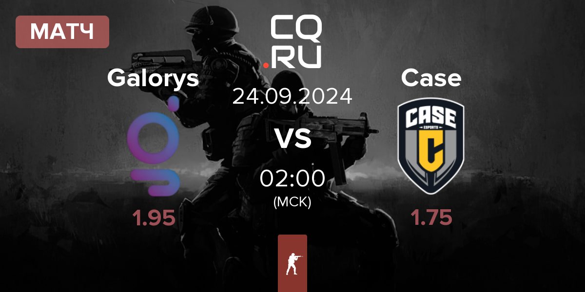 Матч Galorys vs Case Esports Case | 24.09