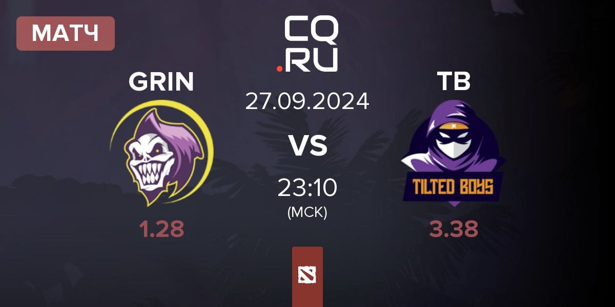 Матч GRIN Esports GRIN vs TILTEDBOYS TB | 27.09