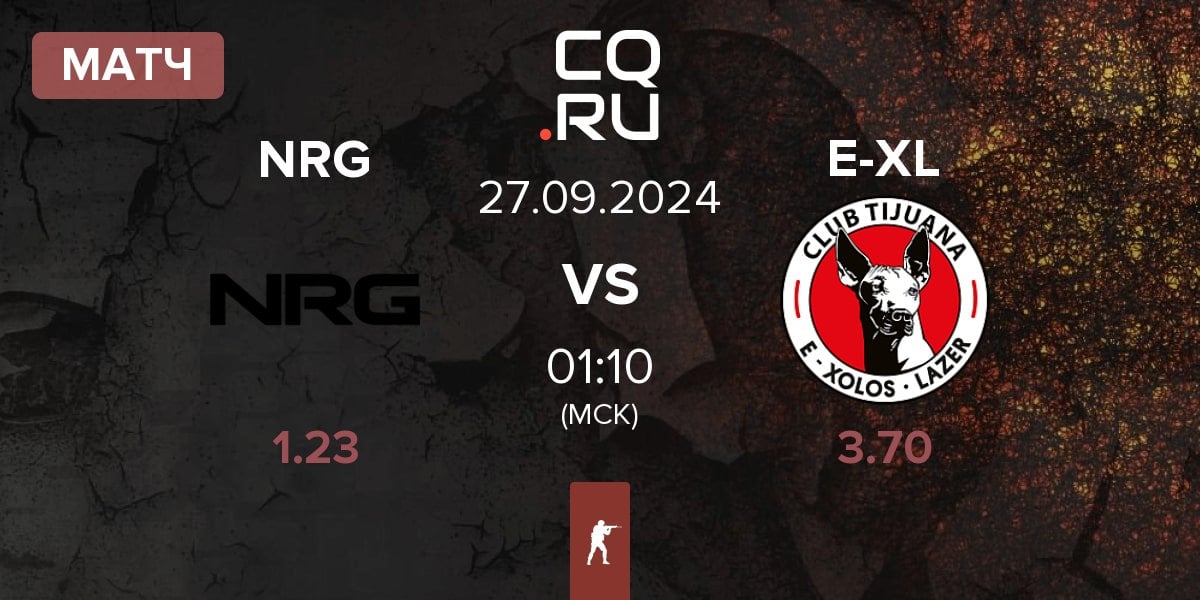 Матч NRG Esports NRG vs E-Xolos LAZER E-XL | 27.09