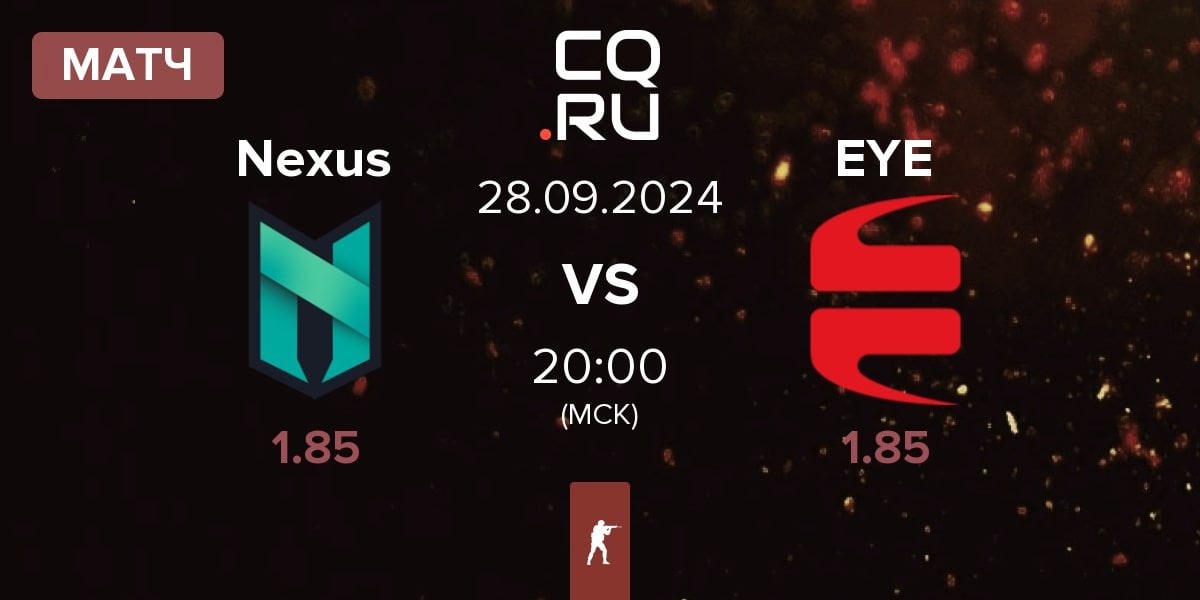 Матч Nexus Gaming Nexus vs EYEBALLERS EYE | 28.09