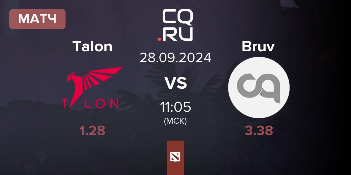 Матч Talon Esports Talon vs Bruv123 Bruv | 28.09