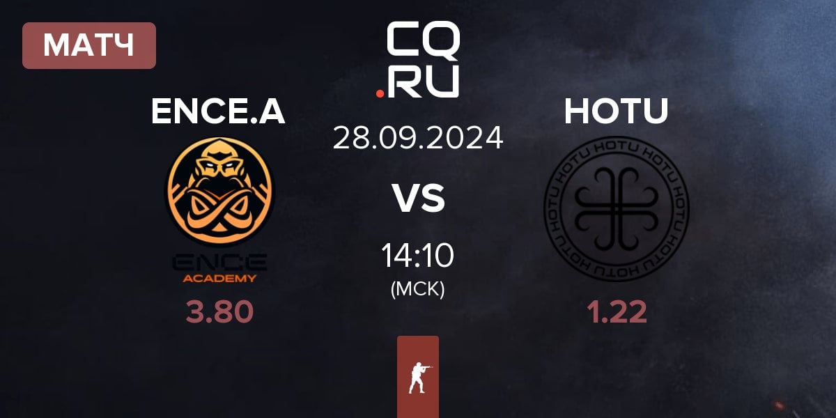 Матч ENCE Academy ENCE.A vs HOTU | 28.09