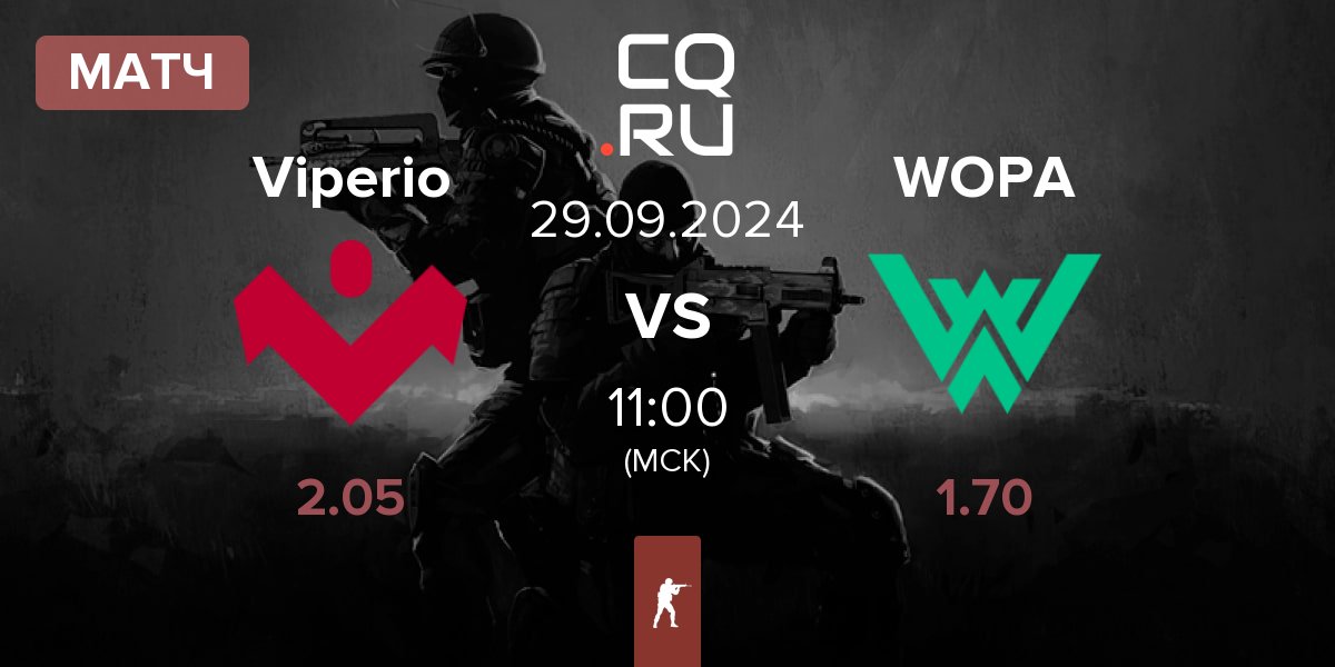 Матч Viperio vs WOPA Esport WOPA | 29.09