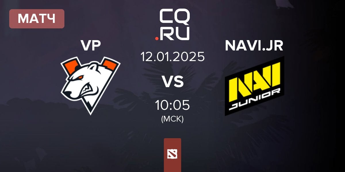 Матч Virtus.pro VP vs Navi Junior NAVI.JR | 12.01