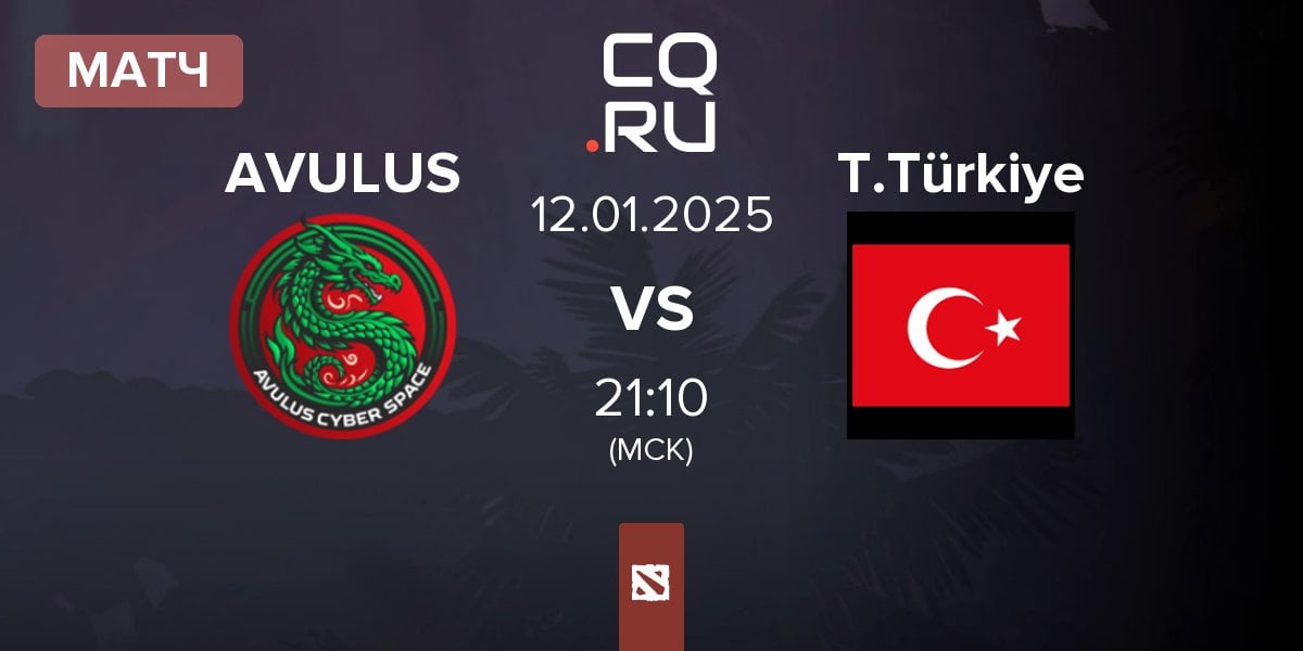 Матч AVULUS vs Team Türkiye T.Türkiye | 12.01