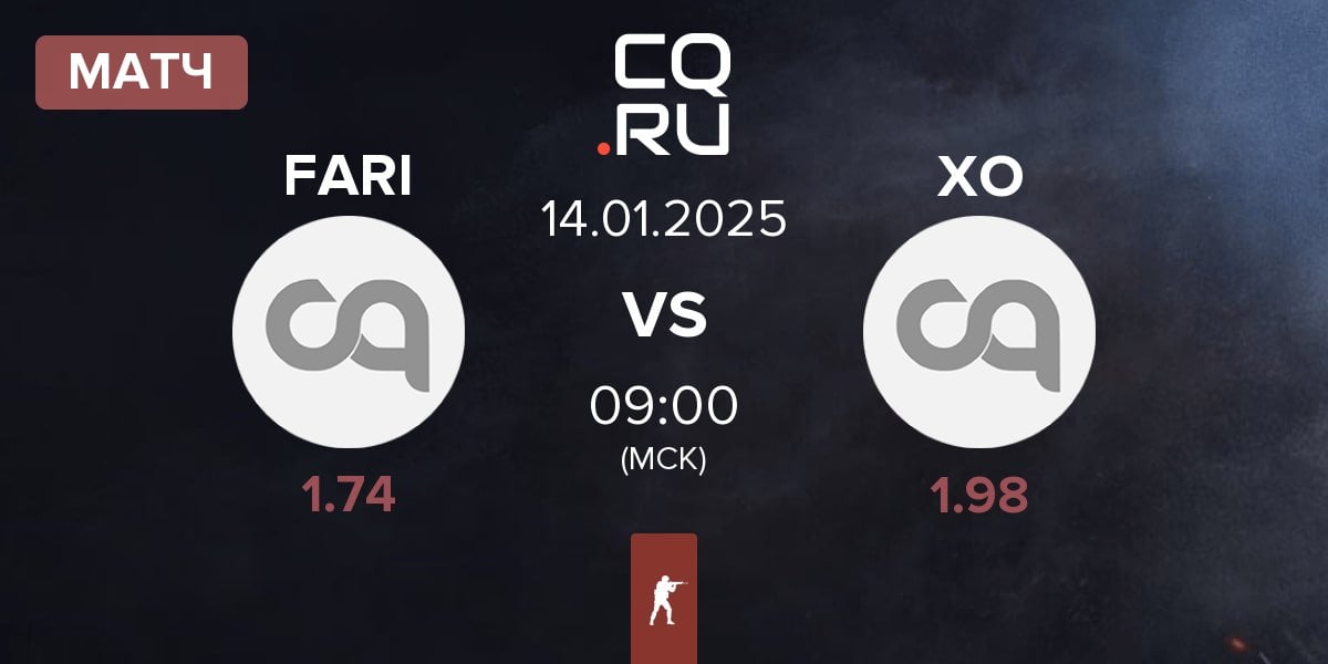 Матч FATED RISE FARI vs XO Esports XO | 14.01