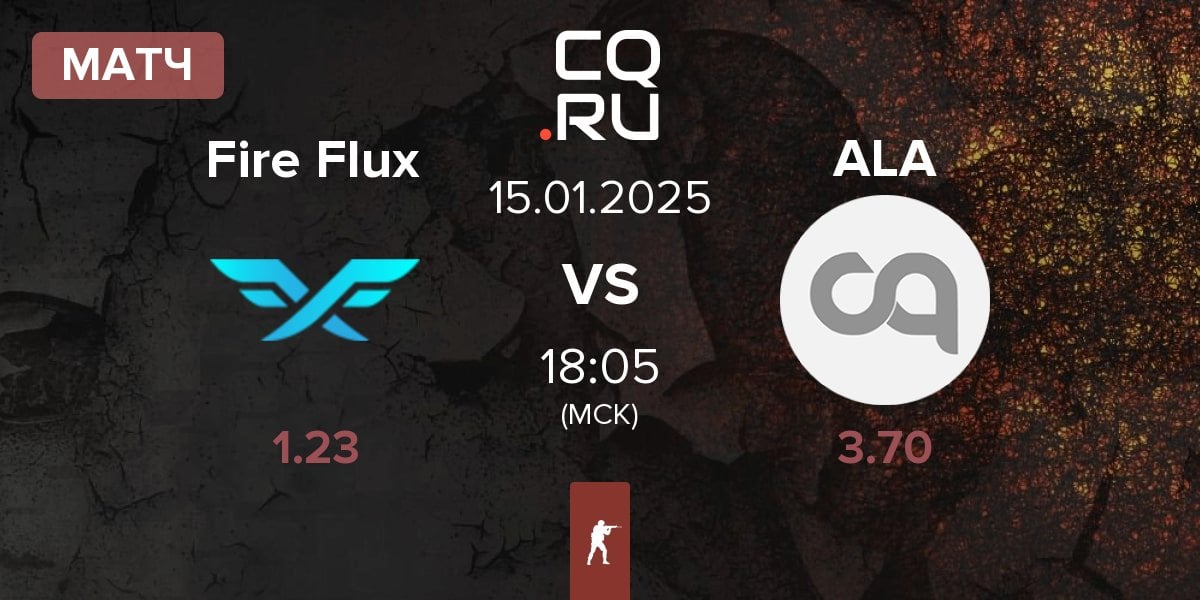 Матч Fire Flux Esports Fire Flux vs ALASKA ALA | 15.01