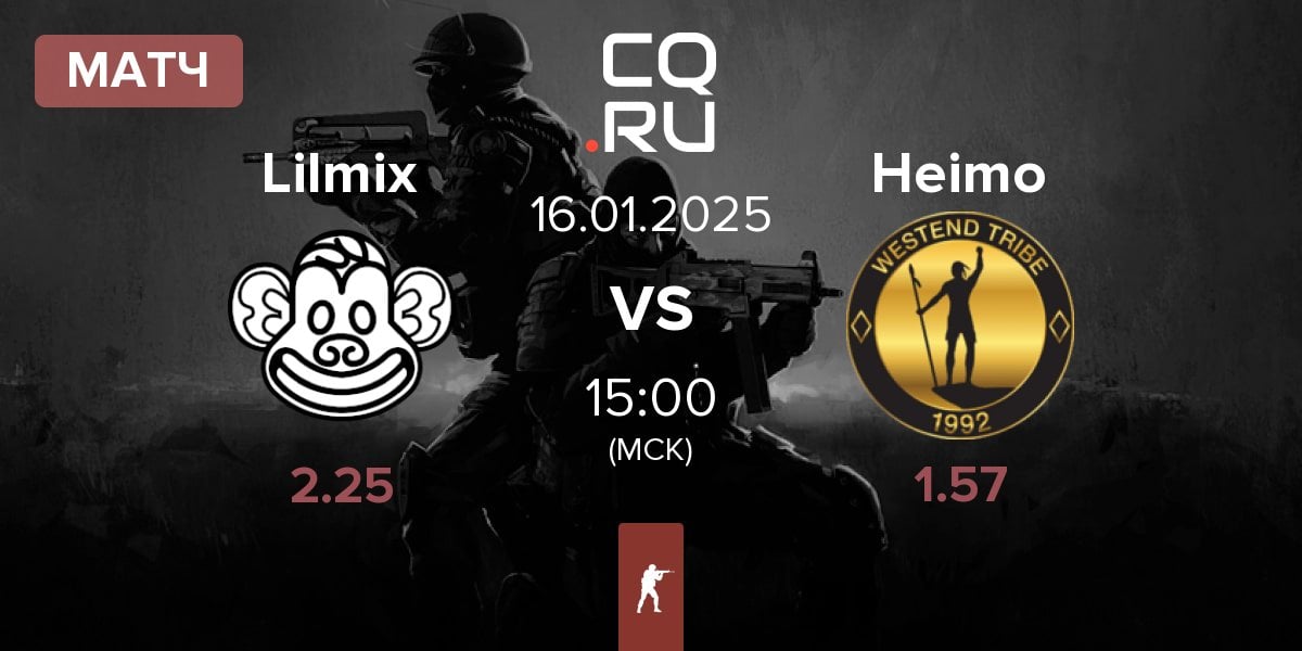 Матч Lilmix vs Heimo Esports Heimo | 16.01