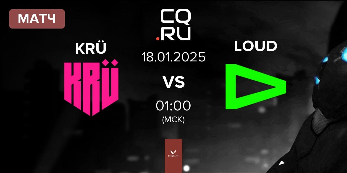 Матч KRÜ Esports KRÜ vs LOUD | 18.01