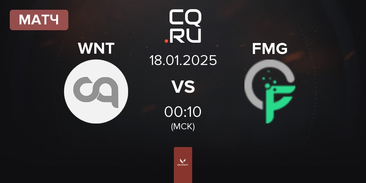 Матч Wintermint WNT vs Formulation Gaming FMG | 18.01