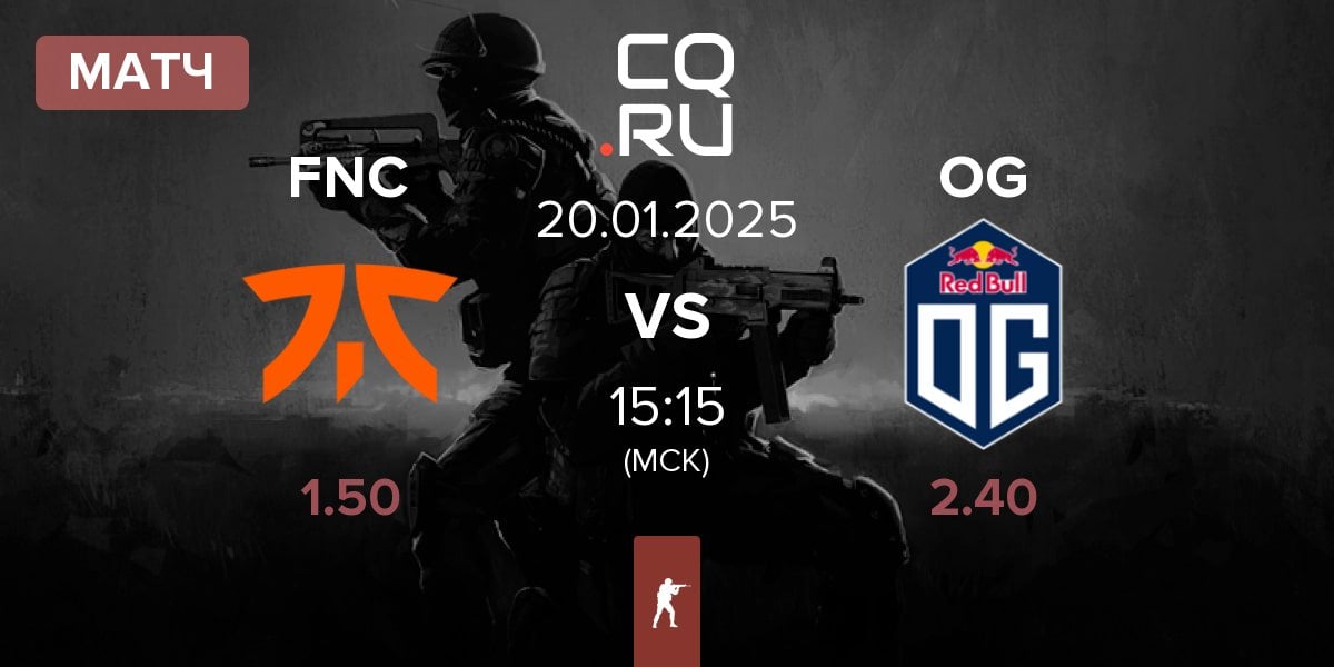 Матч Fnatic FNC vs OG Gaming OG | 20.01