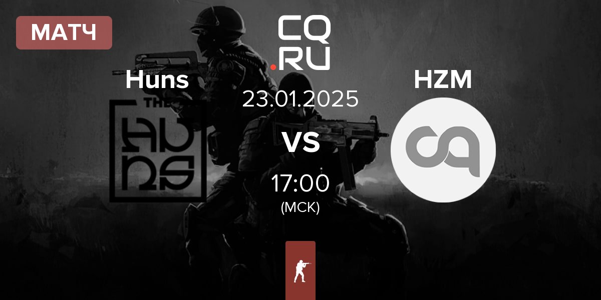 Матч The Huns Esports Huns vs harizma HZM | 23.01