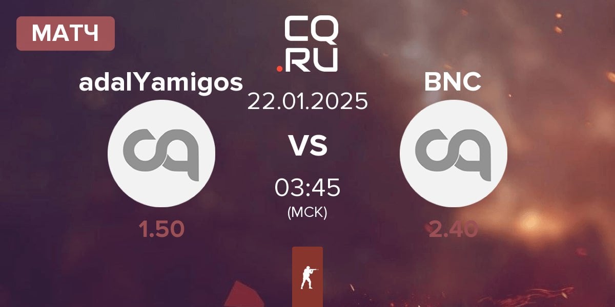 Матч adalYamigos vs Bad News Chickens BNC | 22.01