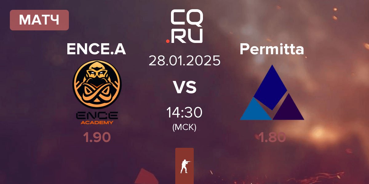 Матч ENCE Academy ENCE.A vs Permitta Esports Permitta | 28.01