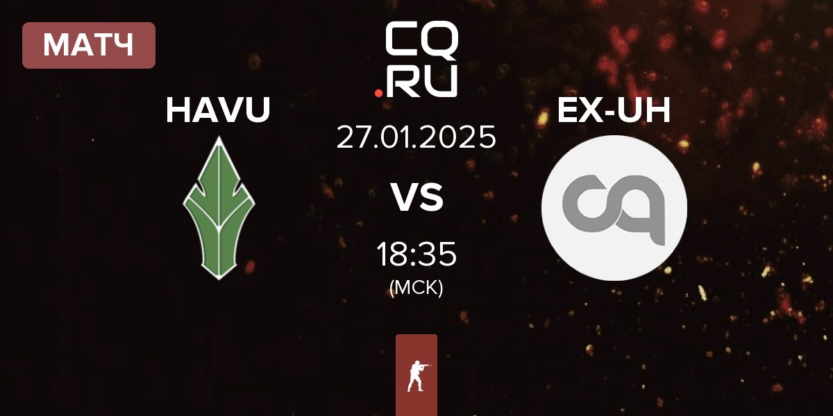 Матч HAVU Gaming HAVU vs ex-UHKA eSports EX-UH | 27.01