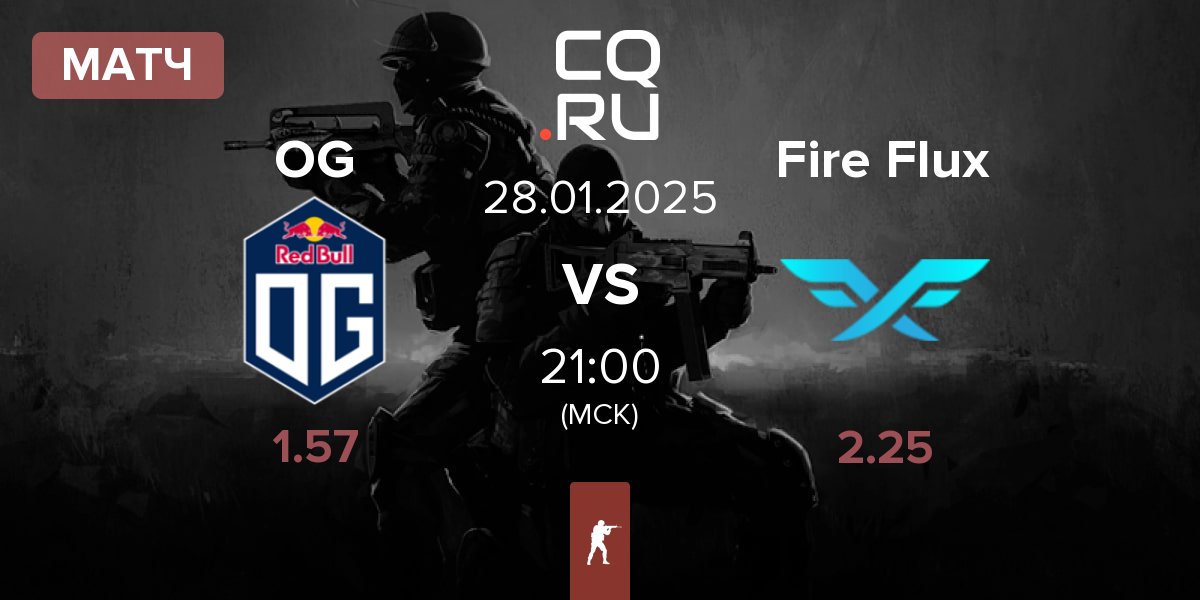 Матч OG Gaming OG vs Fire Flux Esports Fire Flux | 28.01