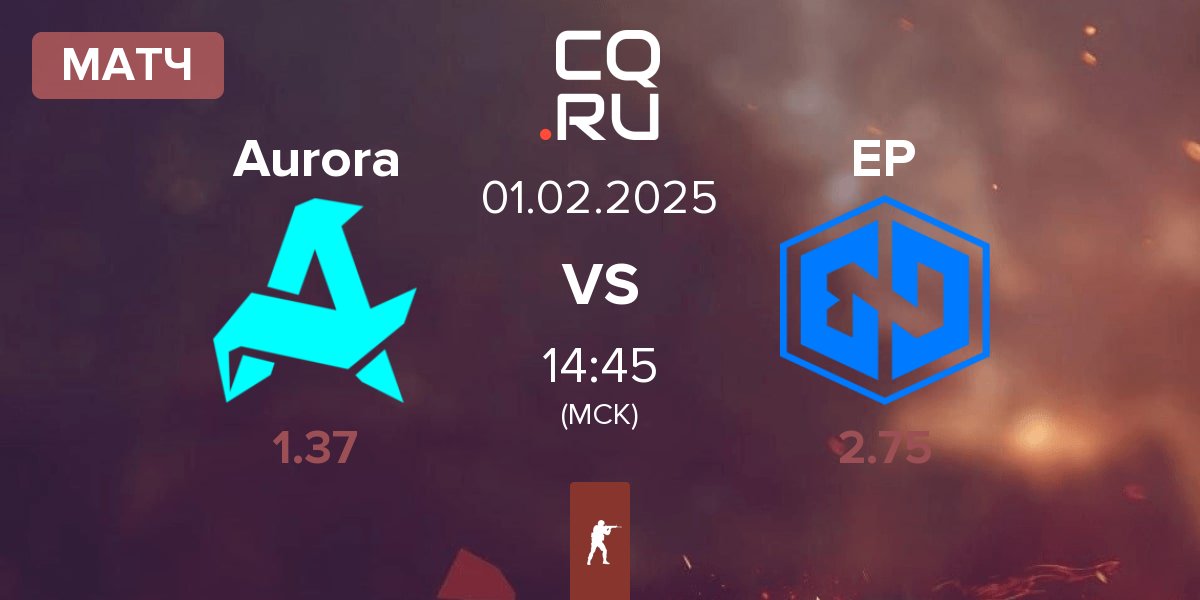 Матч Aurora Gaming Aurora vs Endpoint EP | 01.02