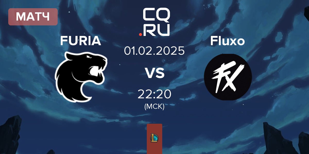 Матч FURIA Esports FURIA vs Fluxo | 01.02