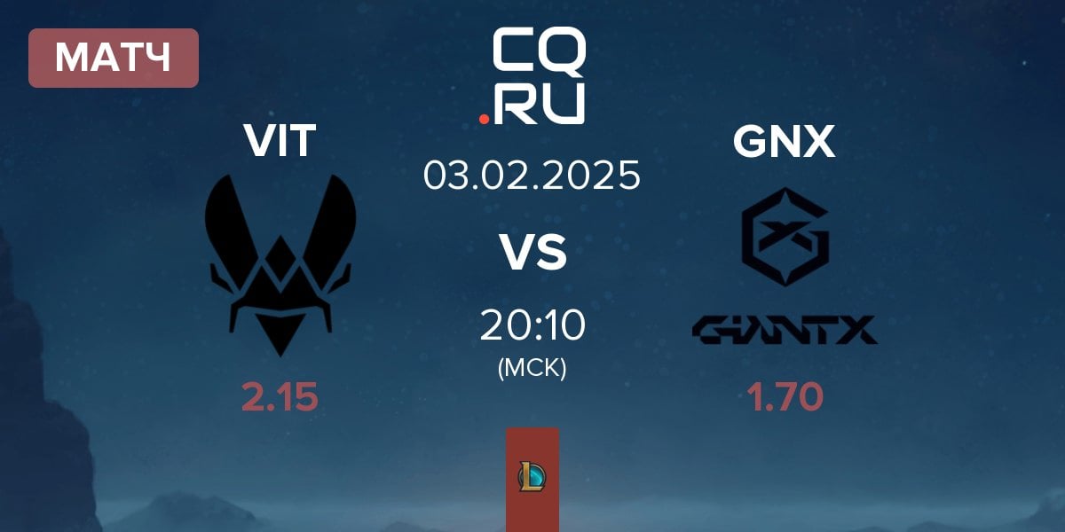 Матч Team Vitality VIT vs GIANTX GNX | 03.02