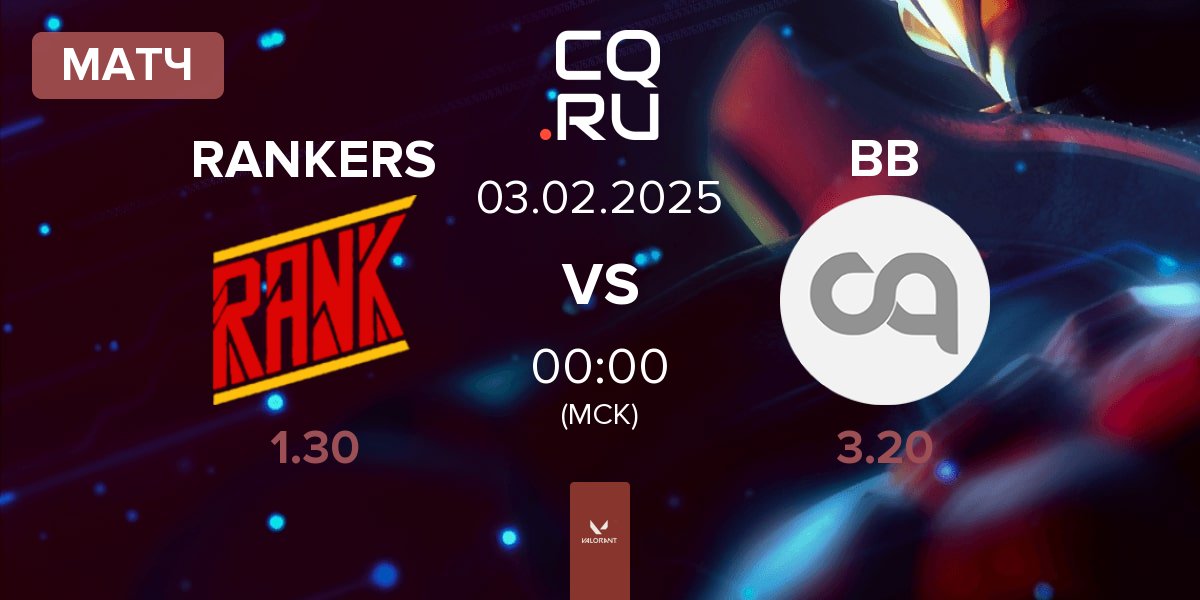 Матч RANKERS vs Burger BOyz BB | 03.02