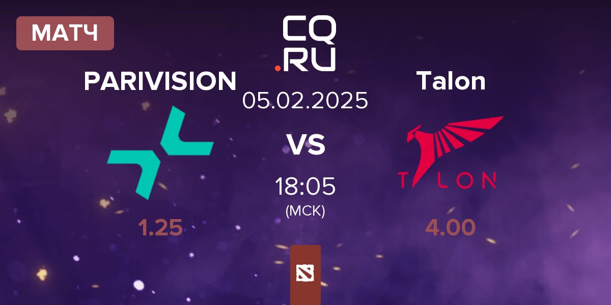 Матч PARIVISION vs Talon Esports Talon | 05.02