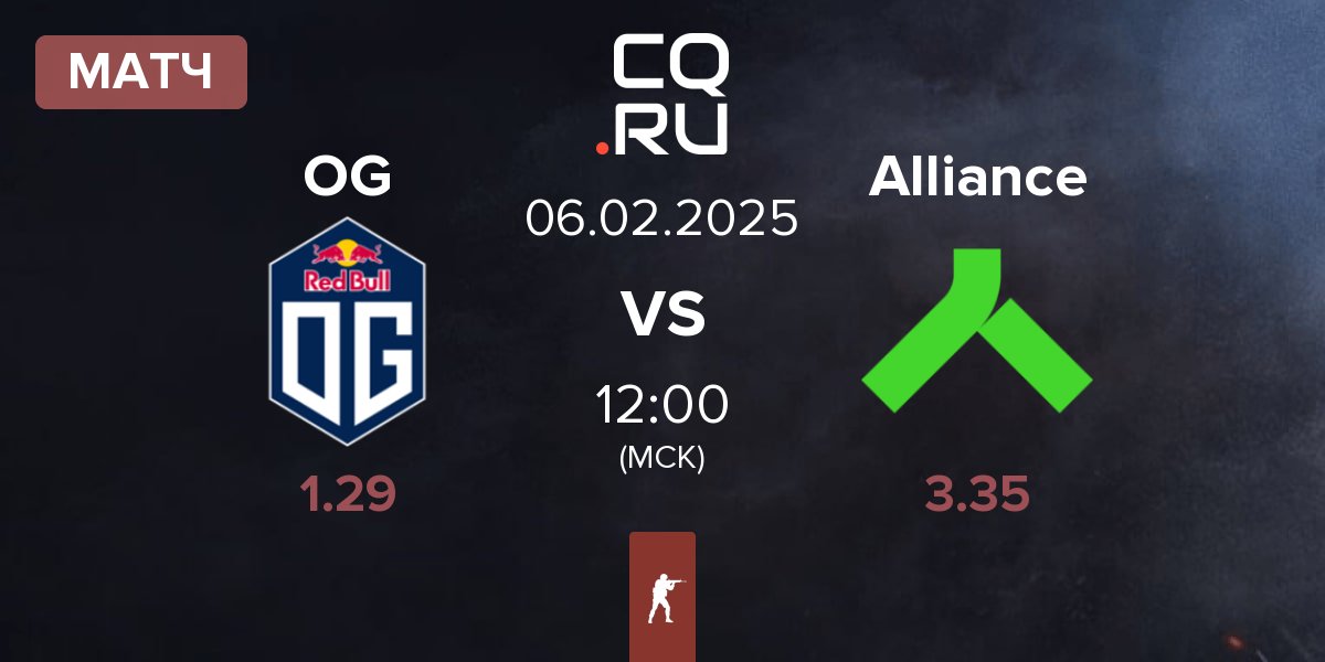 Матч OG Gaming OG vs Alliance | 05.02