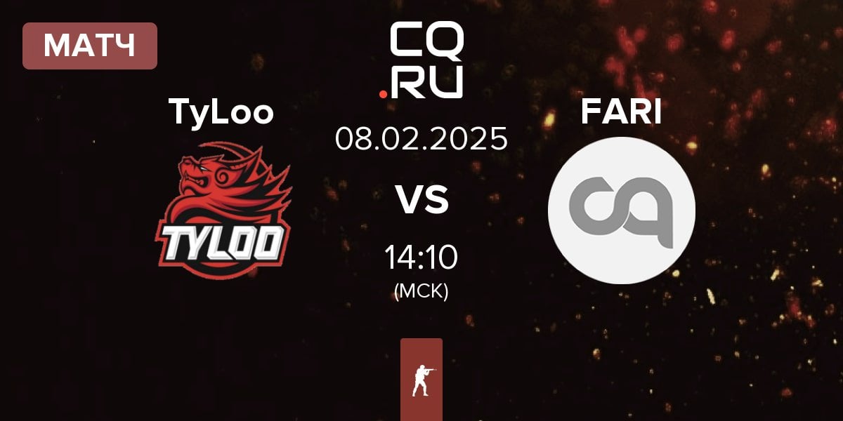 Матч TyLoo vs FATED RISE FARI | 08.02