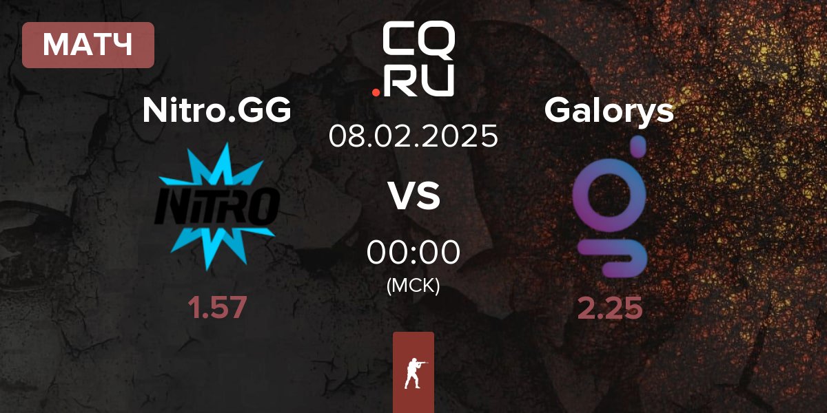 Матч Nitro.GG vs Galorys | 08.02