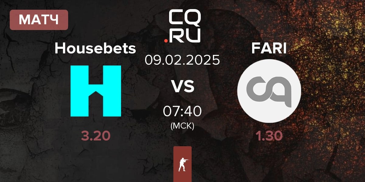 Матч Housebets vs FATED RISE FARI | 09.02