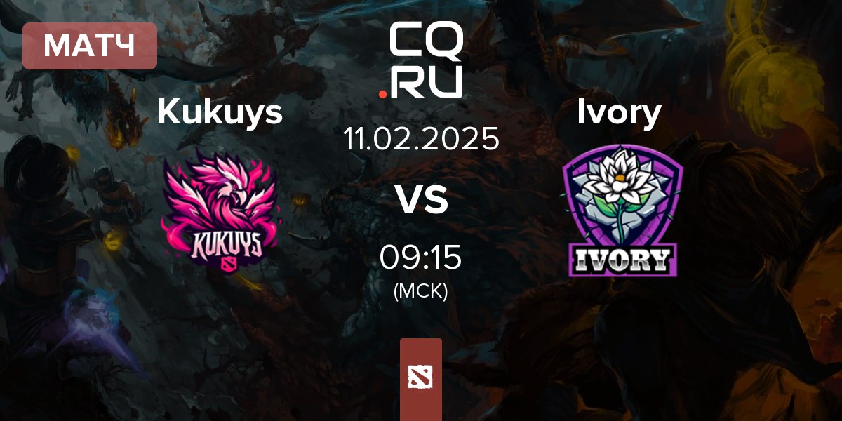 Матч KuKuys Kukuys vs Ivory | 11.02