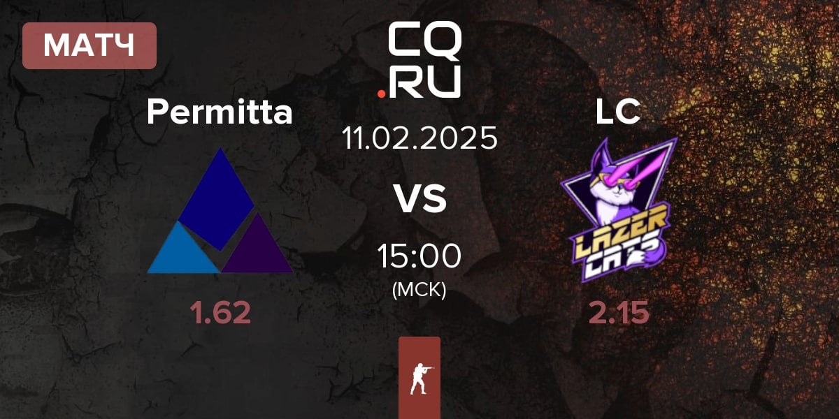 Матч Permitta Esports Permitta vs Lazer Cats LC | 11.02