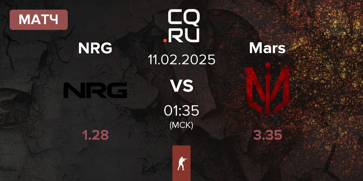 Матч NRG Esports NRG vs Marsborne Mars | 11.02