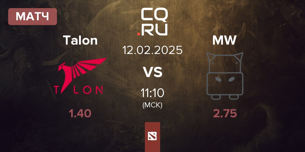 Матч Talon Esports Talon vs Moodeng Warriors MW | 12.02