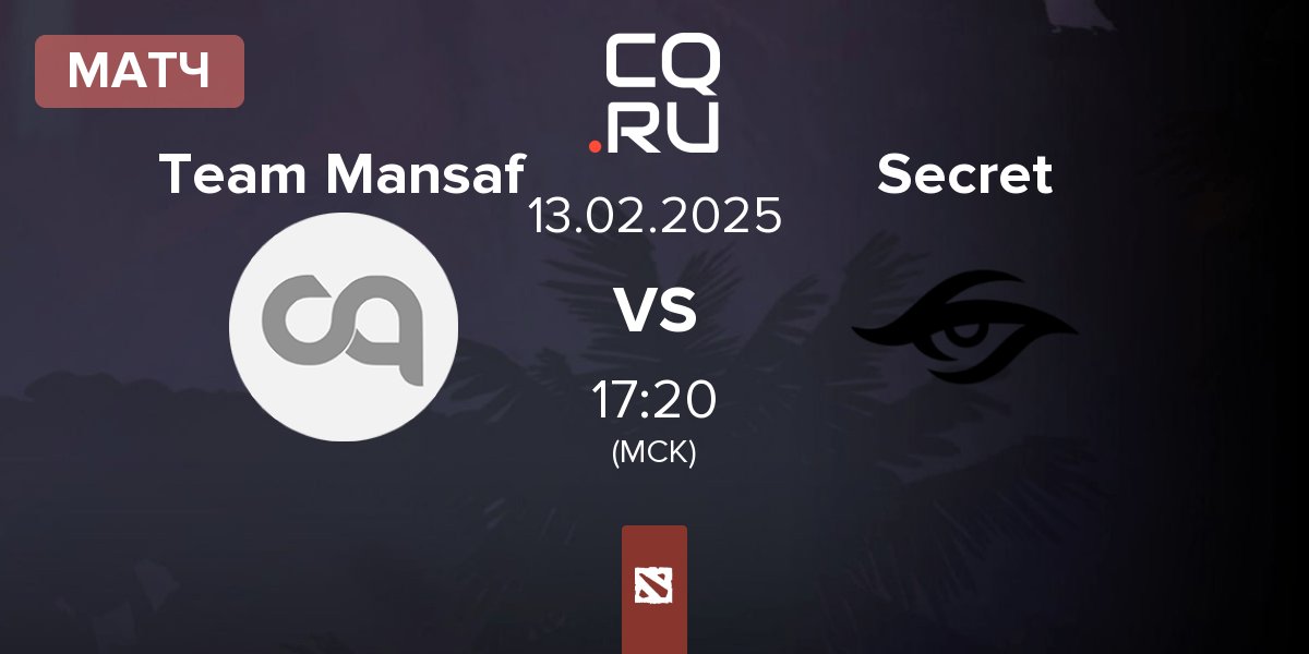 Матч Team Mansaf vs Team Secret Secret | 13.02