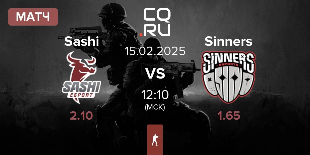 Матч Sashi Esport Sashi vs Sinners Esports Sinners | 15.02