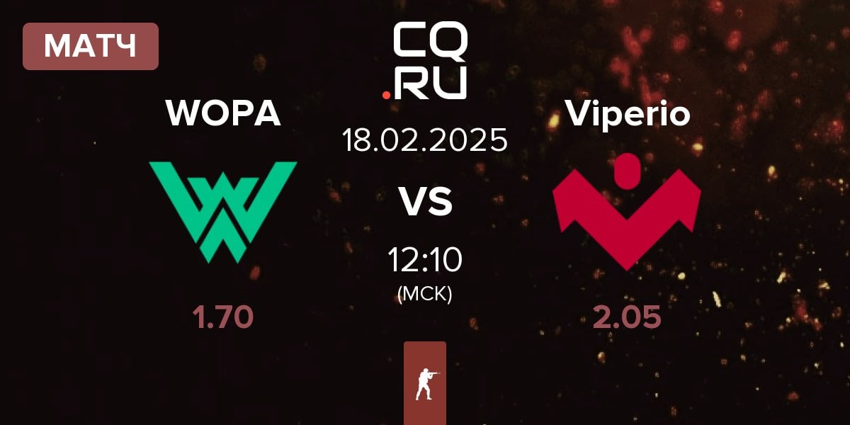 Матч WOPA Esport WOPA vs Viperio | 18.02