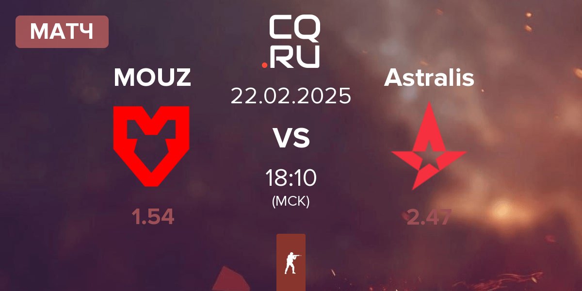 Матч MOUZ vs Astralis | 22.02