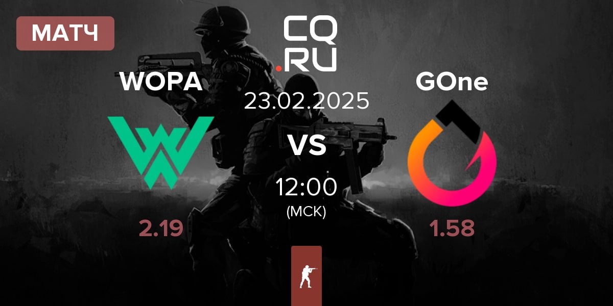 Матч WOPA Esport WOPA vs GenOne GOne | 23.02