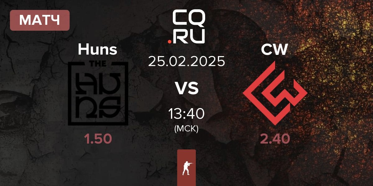 Матч The Huns Esports Huns vs Chinggis Warriors CW | 25.02