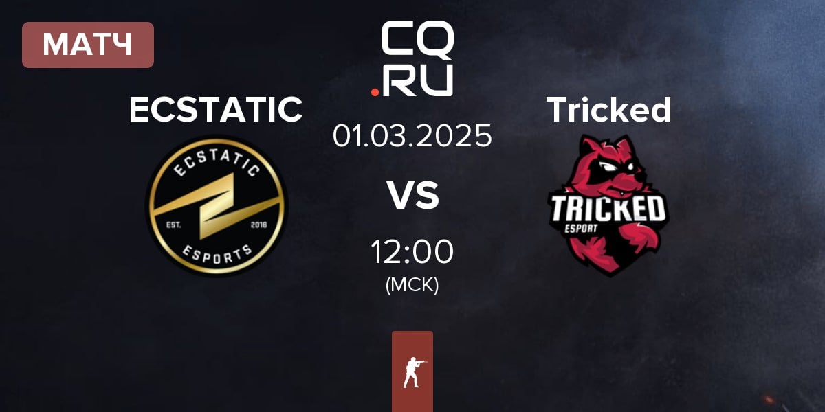 Матч ECSTATIC vs Tricked eSports Tricked | 01.03