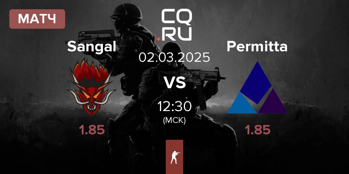 Матч Sangal Esports Sangal vs Permitta Esports Permitta | 02.03