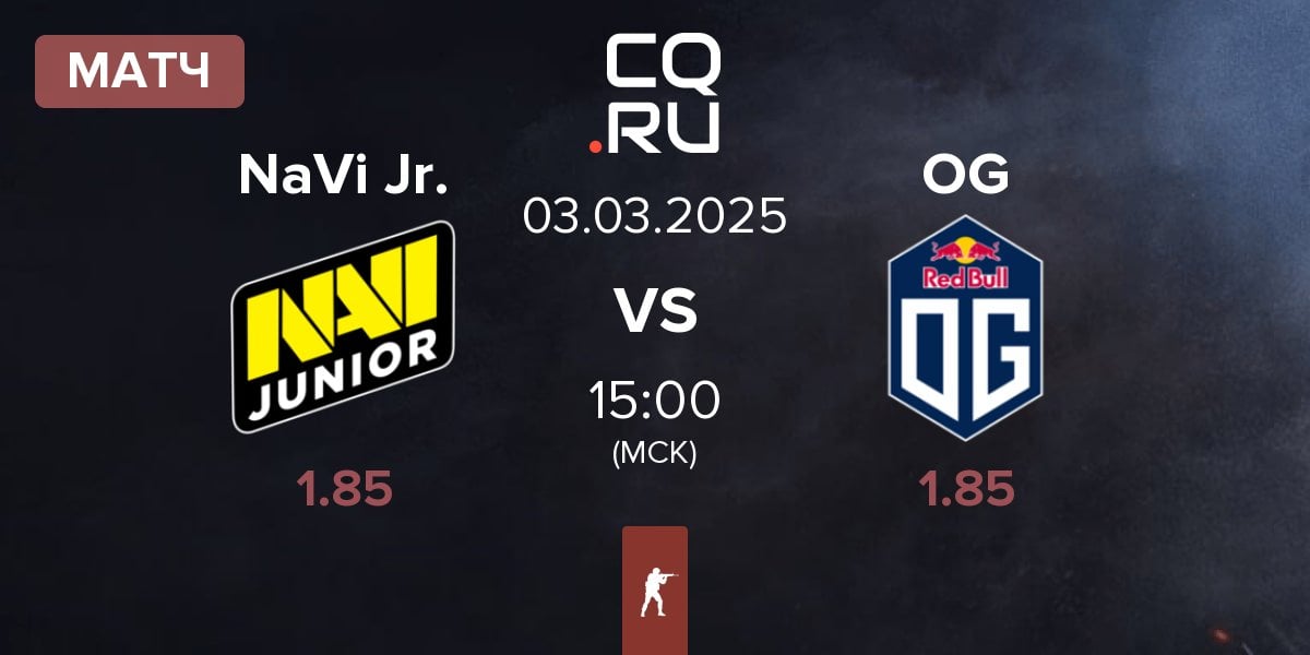 Матч Natus Vincere Junior NaVi Jr. vs OG Gaming OG | 03.03