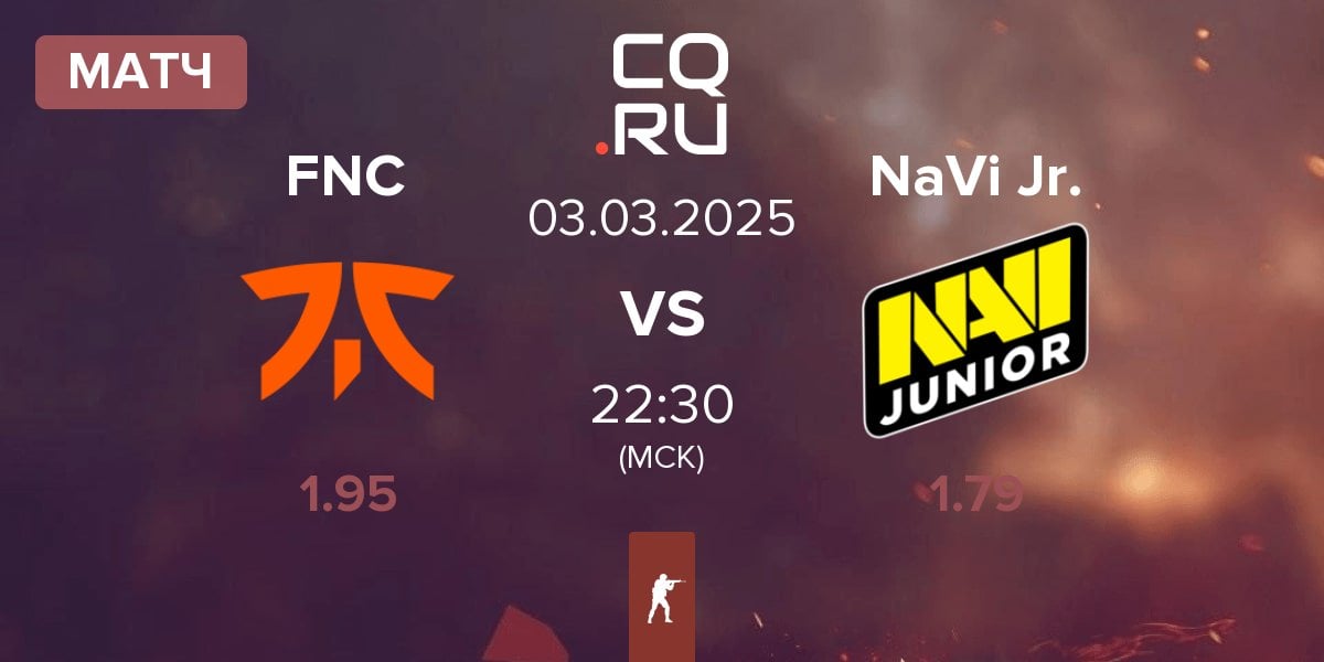 Матч Fnatic FNC vs Natus Vincere Junior NaVi Jr. | 03.03