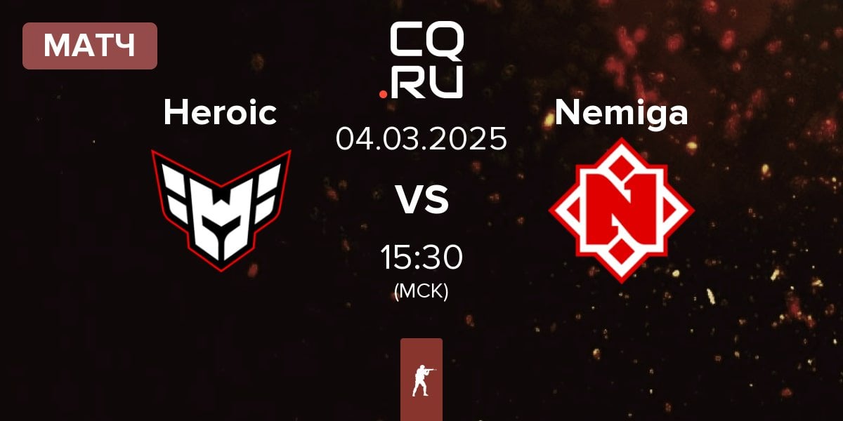 Матч Heroic vs Nemiga Gaming Nemiga | 04.03